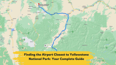 Finding the Airport Closest to Yellowstone National Park