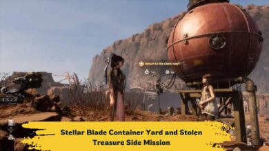 Stellar Blade Container Yard and Stolen Treasure