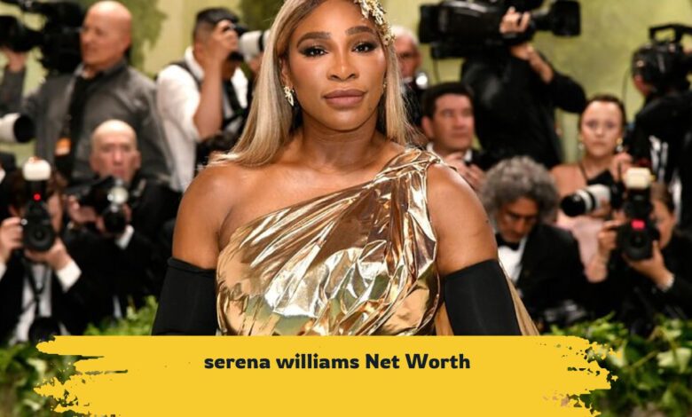 Serena Williams Net worth and businesswoman and investor